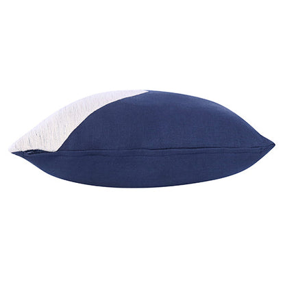 Hand-Woven Cotton Throw Pillow Cover