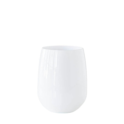 Hester & Cook Opaque Stemless Wine Symglass w/ Vinyl
