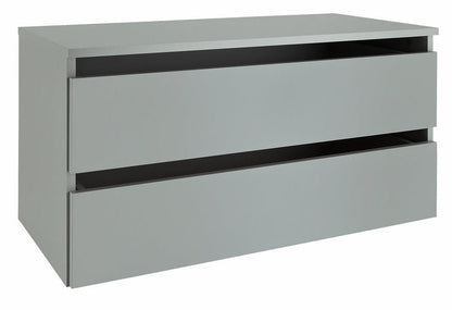 Holsted Large 2 Drawer Internal Chest | Storage Organizer Furniture Dresser