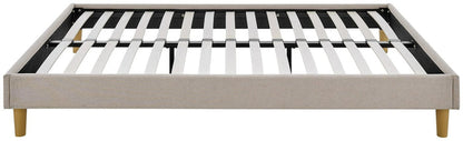 Home Arthur Platform Small Double Bed Frame - Natural | Modern bed frame