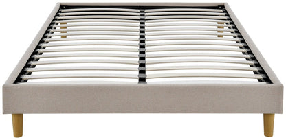 Home Arthur Platform Small Double Bed Frame - Natural | Modern bed frame
