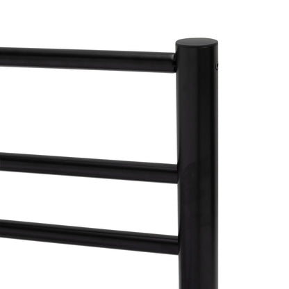 Home Atlas Single Metal Bed Frame - Black | Modern Strong Bedroom Furniture Bed