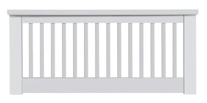 Home Aubrey Small Double Headboard - White | Minimalist white headboard