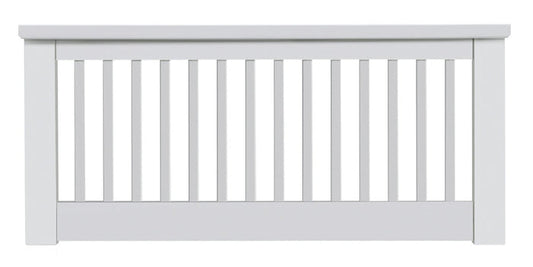 Home Aubrey Small Double Headboard - White | Minimalist white headboard
