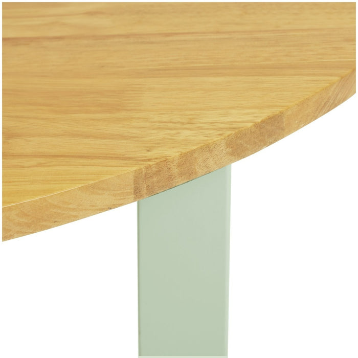 Home Chicago Wooden 4 Seater Dinning Table - Sage | Compact 4 seater table