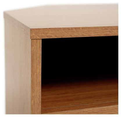 Home Corners 2 Door TV Unit - Natural | TV Stand with Storage