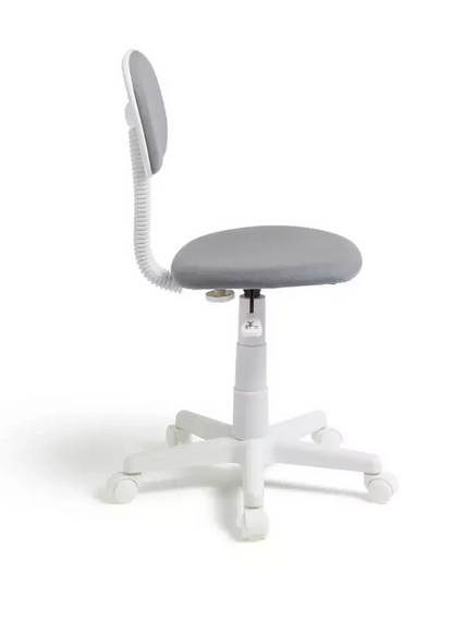 Home Fabric Office Chair Grey | Swivel Office Desk Chair Furniture