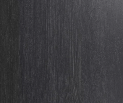 Home Jenson 2 Drawer Bedside Table Black Oak Effect | Bedroom Storage Nightstand