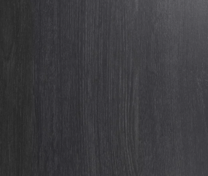 Home Jenson 2 Drawer Bedside Table Black Oak Effect | Bedroom Storage Nightstand