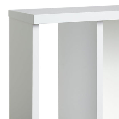 Home Jenson Narrow Bookcase - White Gloss | Slim Home Storage