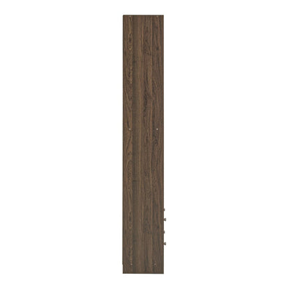 Home Maine 2 Drawer Bookcase - Walnut | Neat Accessory Storage