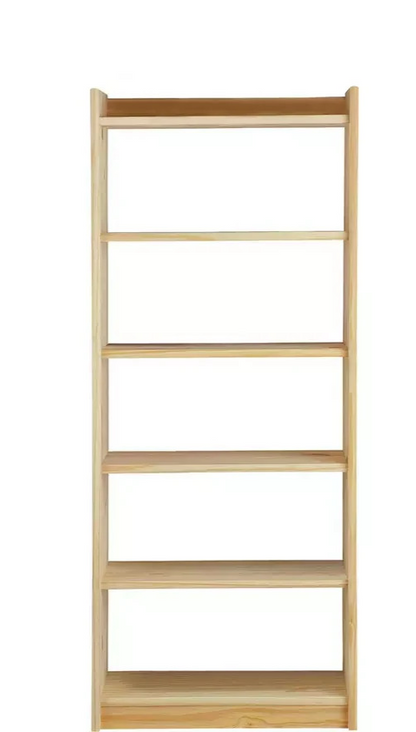 Home Narrow Shelving Unit Pine | Slim Storage Shelving Rack Furniture