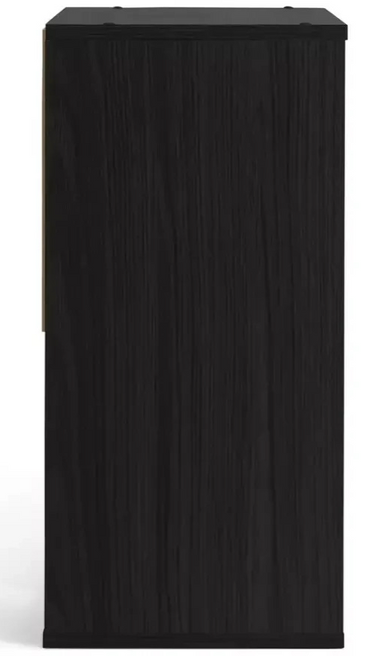Home Squares 4 Cube Storage Unit Black | Cube Shelving Storage Furniture