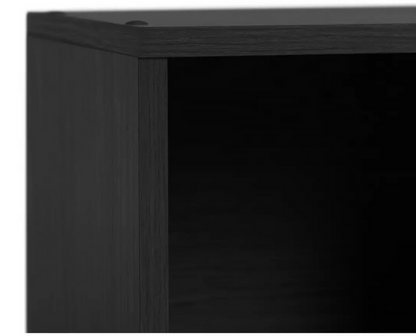 Home Squares 4 Cube Storage Unit Black | Cube Shelving Storage Furniture