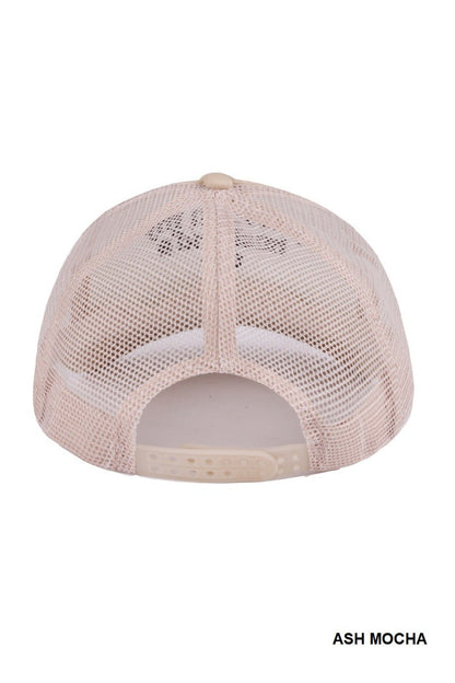 HUSBAND'S TAB TRUCKER HAT