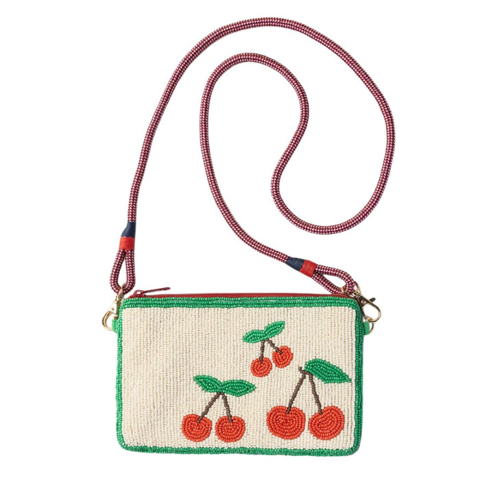 Ink & Alloy Leila Bead Clutch