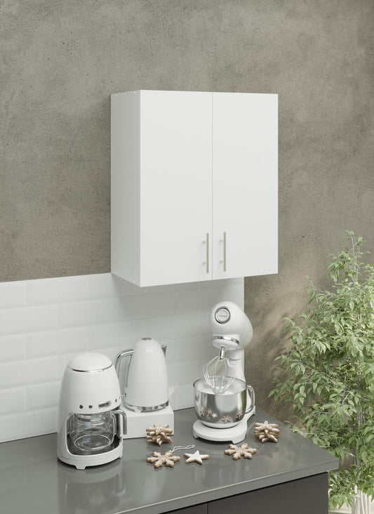 JD Greta Kitchen Wall Unit 600mm Kitchen Cabinet - White Matt (A-)