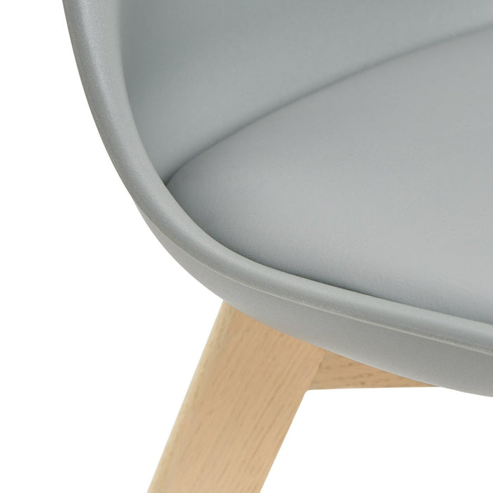 Jerry Pair of Dining Chair - Grey | Modern Mealtime Seating