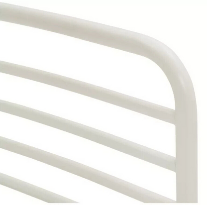 Jubilee Double Metal Bed Frame - Off White | Cream Metal Bed Frame Classic Style