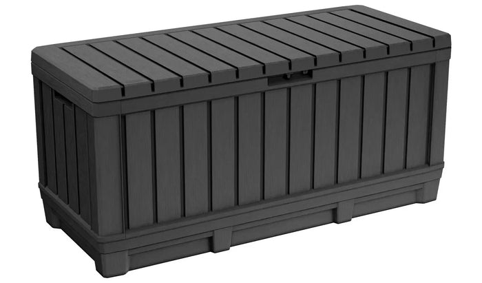 Keter Kentwood 350L Outdoor Garden Storage Box - Grey