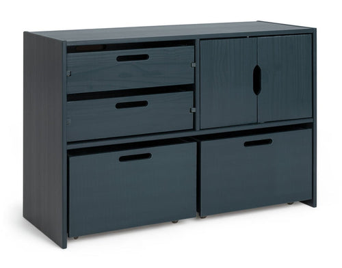 Habitat Kids Rico Double Storage Unit - Ink Blue ( B Grade 38946 - 38948 )