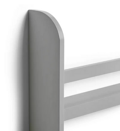 Kids Scandinavia Wall Mounted Bookcase White | Children's Bedroom Wall Shelf