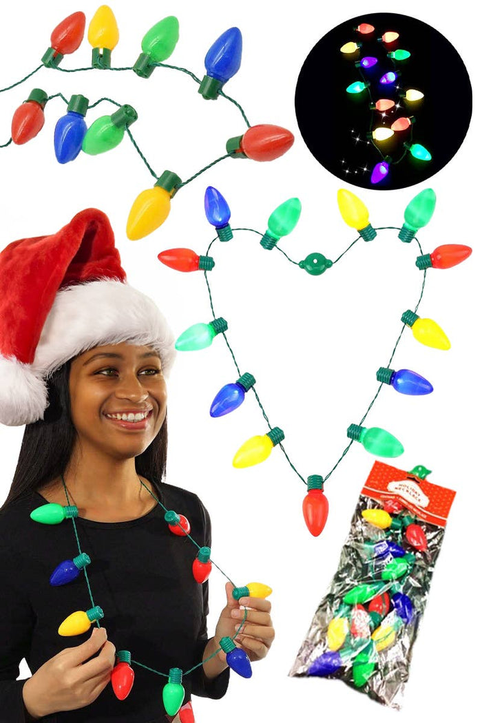 LED BULB NECKLACE