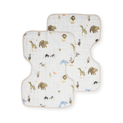 Little Unicorn Cotton Muslin Burp Cloth (2 Pack)