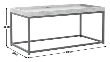 Loft Living Coffee Table - Oak Veneer
