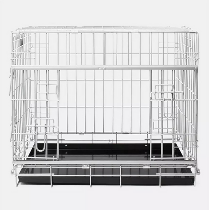 Lords & Labradors Heavy Duty Sliding Door Crate Extra Large | Pet Cage Kennel