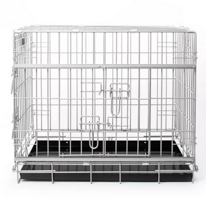 Lords & Labradors Heavy Duty Sliding Door Crate Extra Large | Pet Cage Kennel