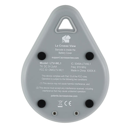 LTV-WL1-2 Water Leak and Temperature Sensor - 2 pack