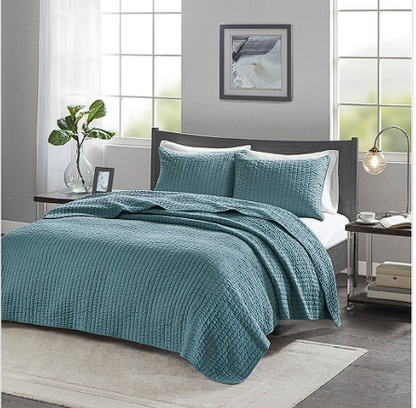 Madison Park Keaton Reversible Coverlet Set