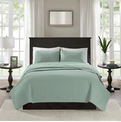 Madison Park Seafoam Quebec Reversible