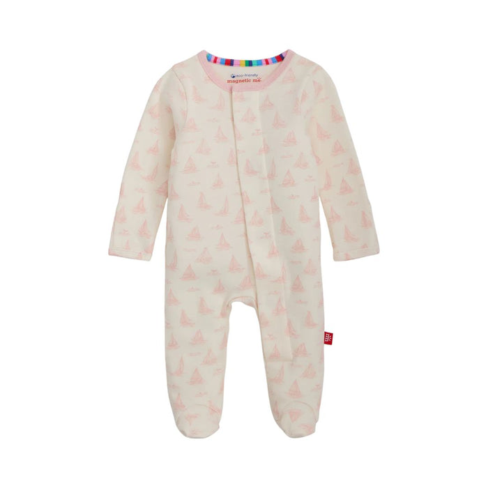 Magnetic Me Organic Cotton Footie