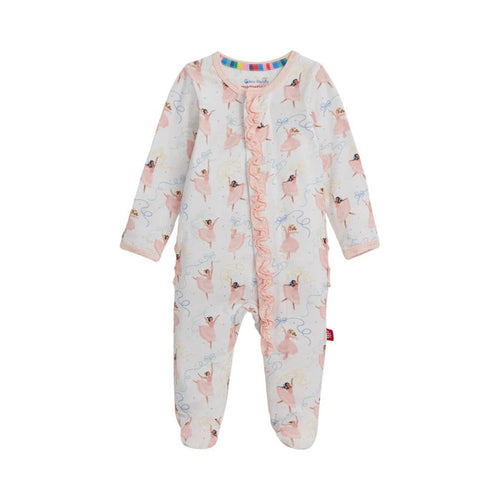 Magnetic Me Ruffle Modal Footie