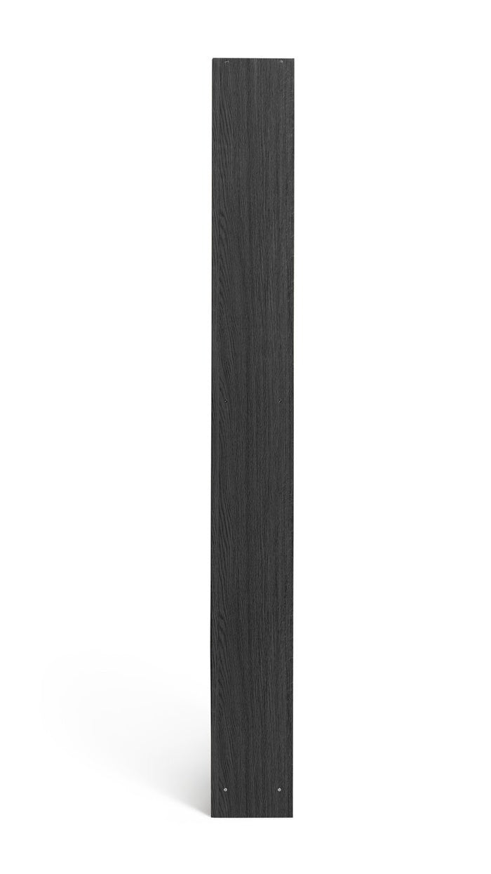 Maine 6 Shelf Bookcase - Shelving Storage Unit Display Cabinet - Black