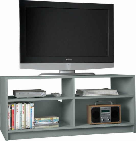 Maine Modular TV Unit - Grey | Grey TV Stand Cabinet Storage Media Unit Modern