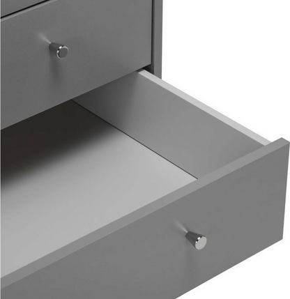 Malibu 2 Door 2 Drawer Wardrobe - Grey (B Grade)