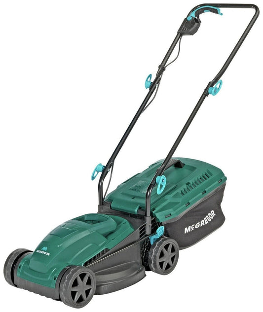McGregor 32cm Corded Rotary Lawnmower - 1200W