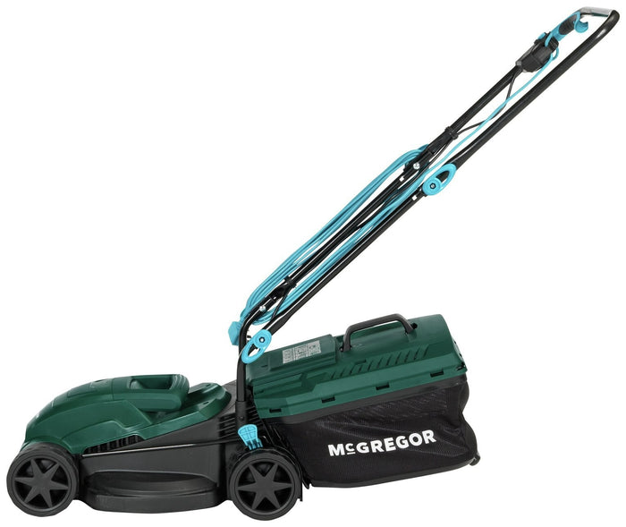 McGregor 32cm Corded Rotary Lawnmower - 1200W