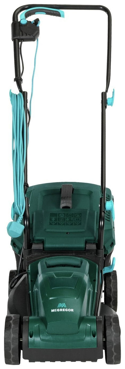 McGregor 32cm Corded Rotary Lawnmower - 1200W