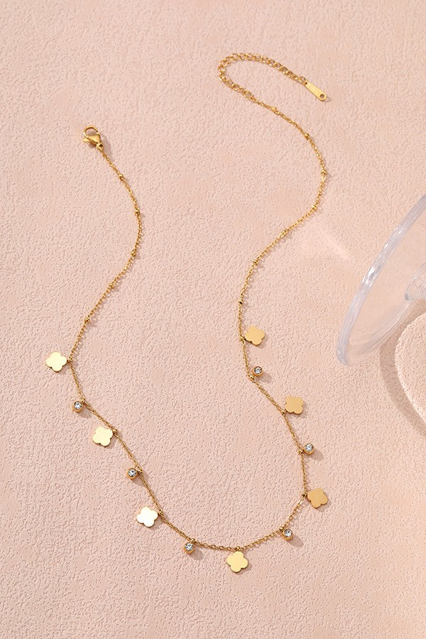 MINI CLOVER NECKLACE