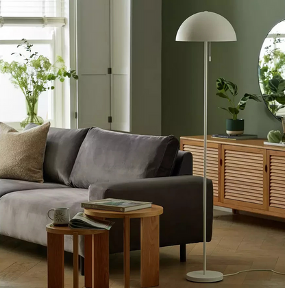 Modern Mushroom Floor Lamp - Black | Modern Standing Floor Light Home Lighting
