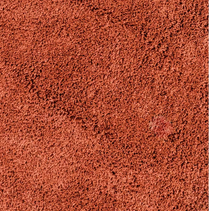Noodle Plain Terracotta Rug 120x170cm | Modern Living Room Floor Rug Carpet