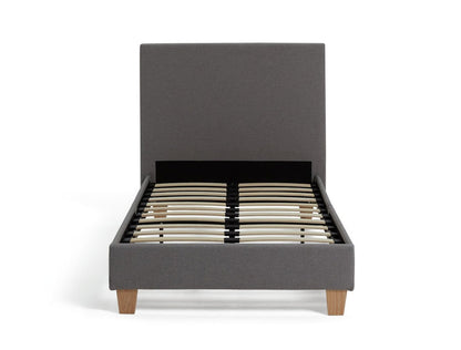 Oliver Single Bed in a Box Grey | Easy Assembly Compact Bed Frame