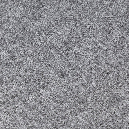 Pair of Midback Skirt Tweed Fabric Dining Chairs | Elegant Kitchen Accent