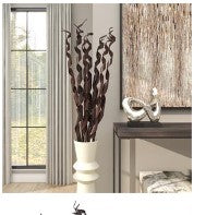 PALM LEAF TALL ROLLED NATURAL FOLIAGE,
