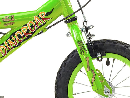 Pedal Pals Dinoroar 12 inch Wheel Size Kids Mountain Bike | Childrens Cycling