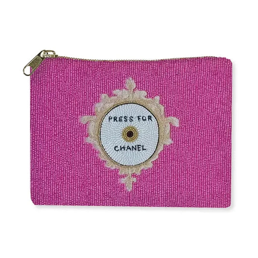 PRESS FOR BEADED BAG